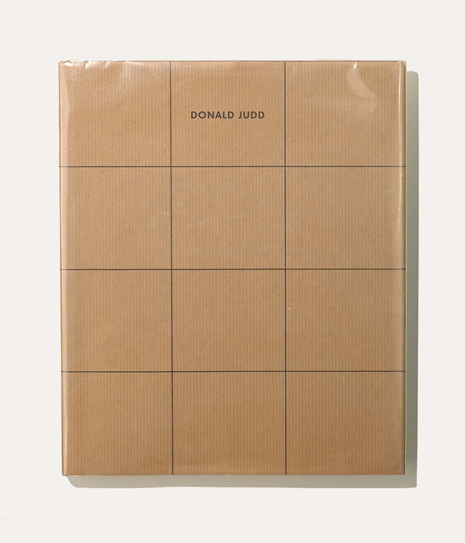 Donald Judd Furniture Retrospective (hardcover), Museum Boymans-von Beuningen, 1993 Book by ARCHIVISM