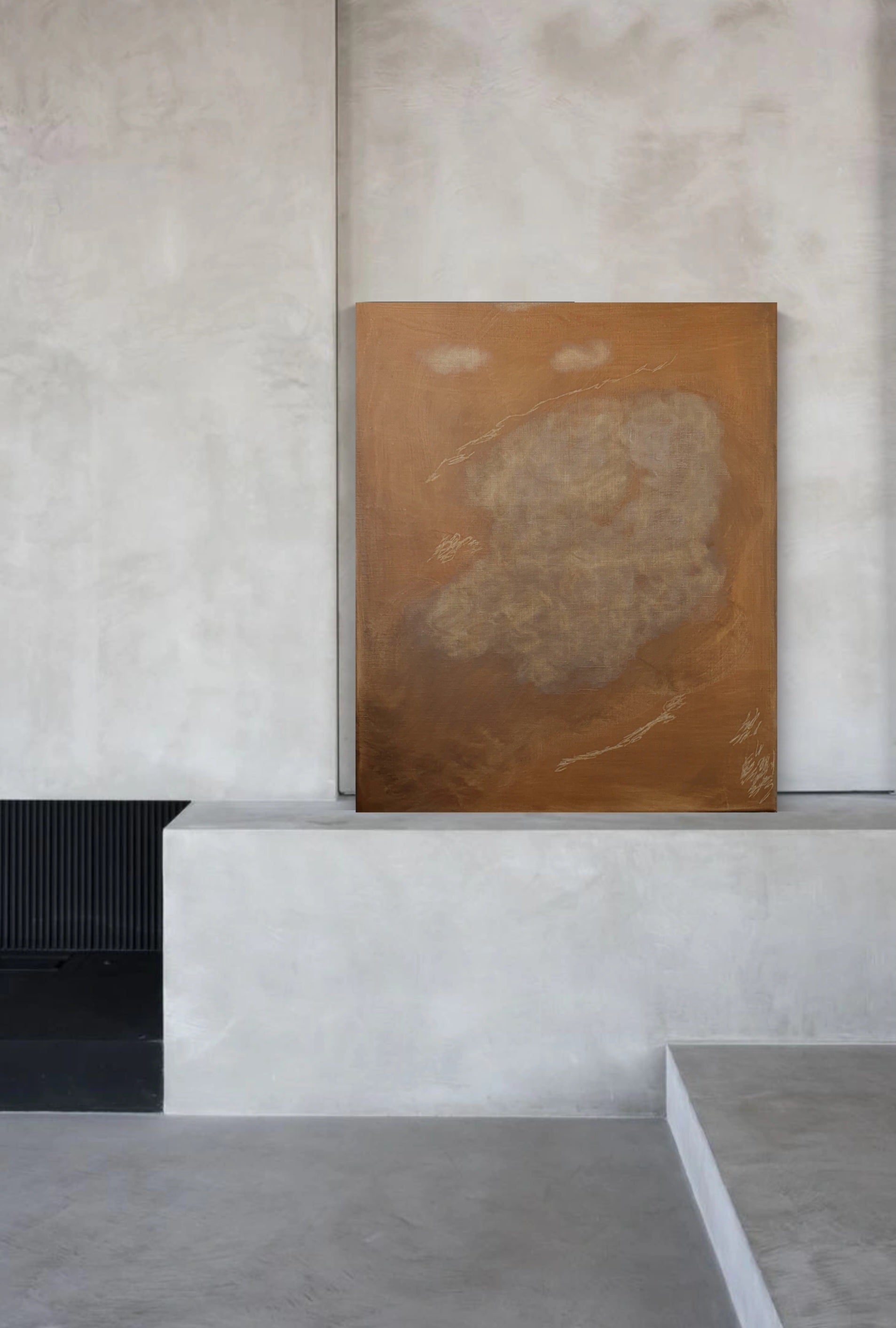 'Glass beams' Painting