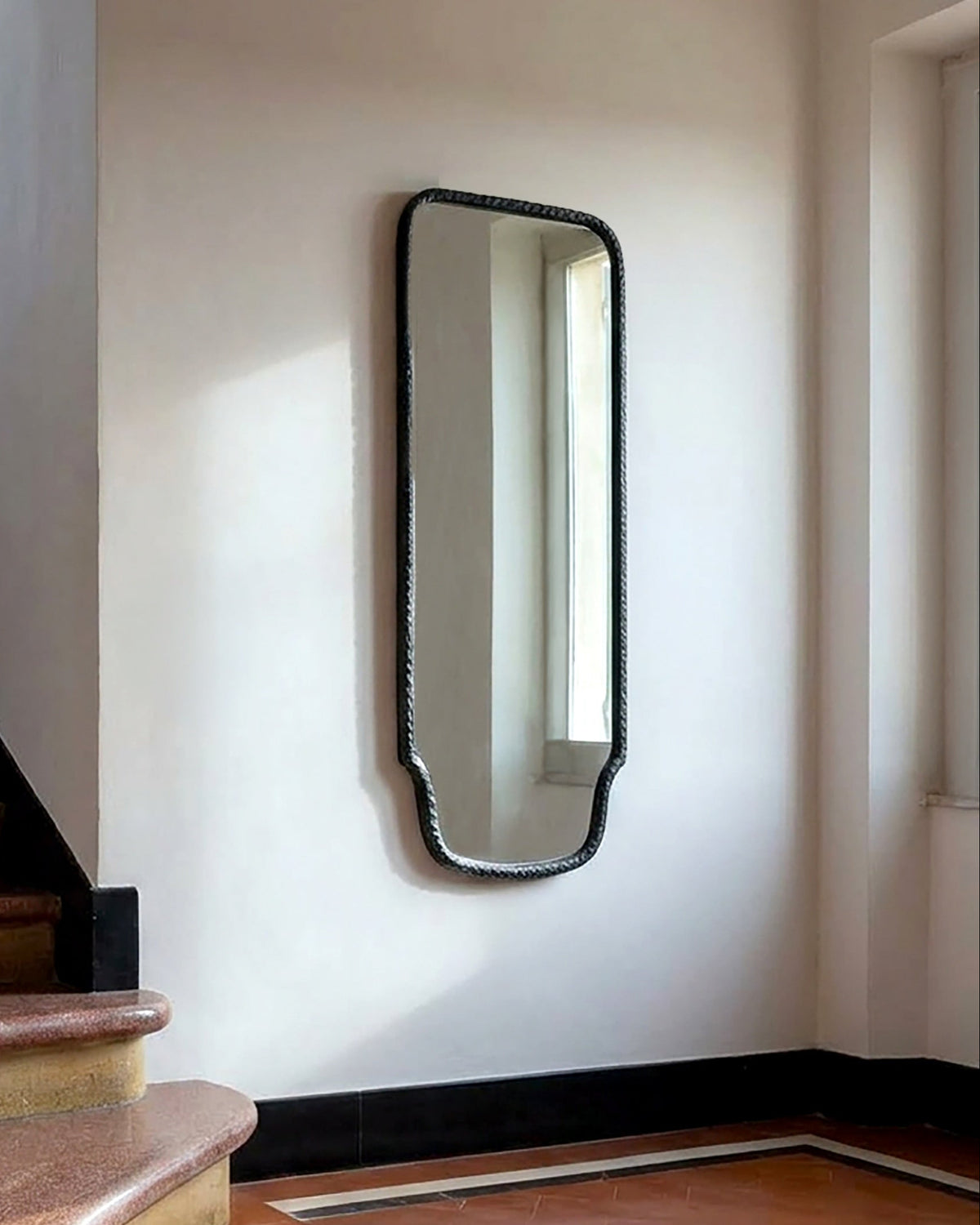 Serrallés - hammered metal mirror by Project 213A | The Oblist