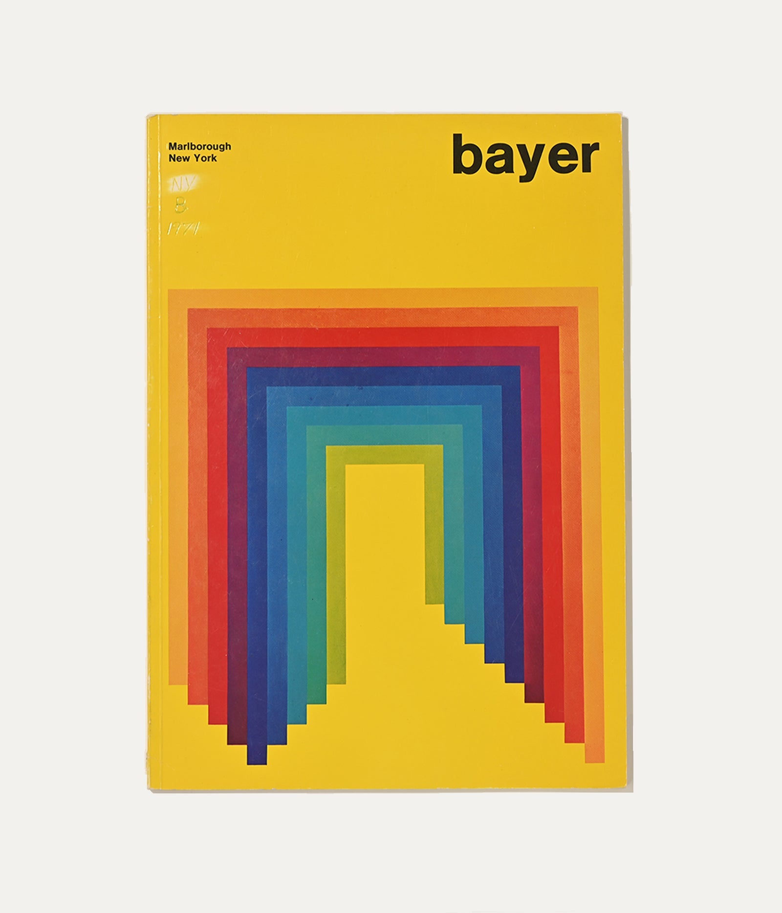 Herbert Bayer Recent Works, Marlborough Gallery, 1971 Art Book by ARCHIVISM | The Oblist