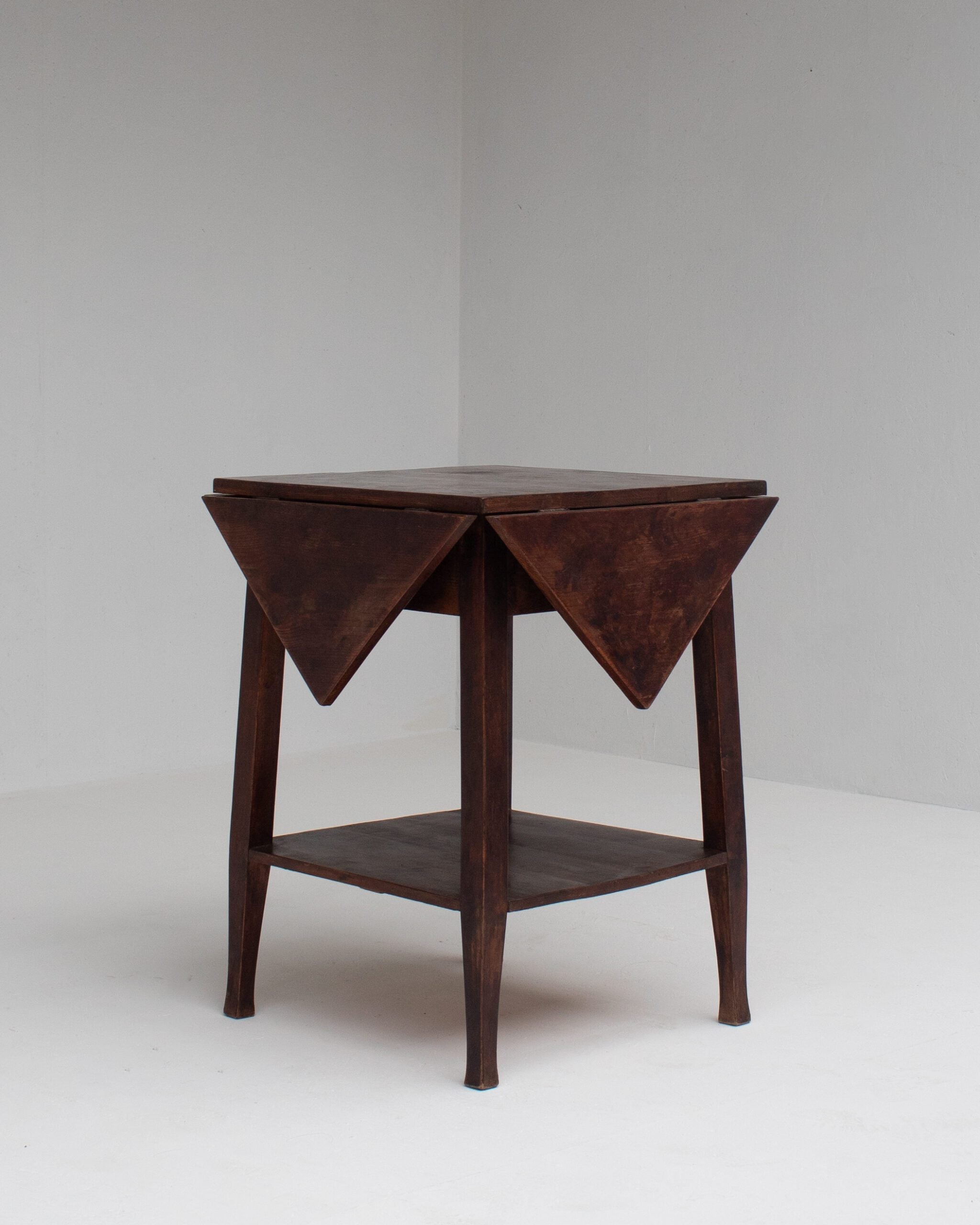 Art Deco Folding Side Table by Malata Antwerp | The Oblist