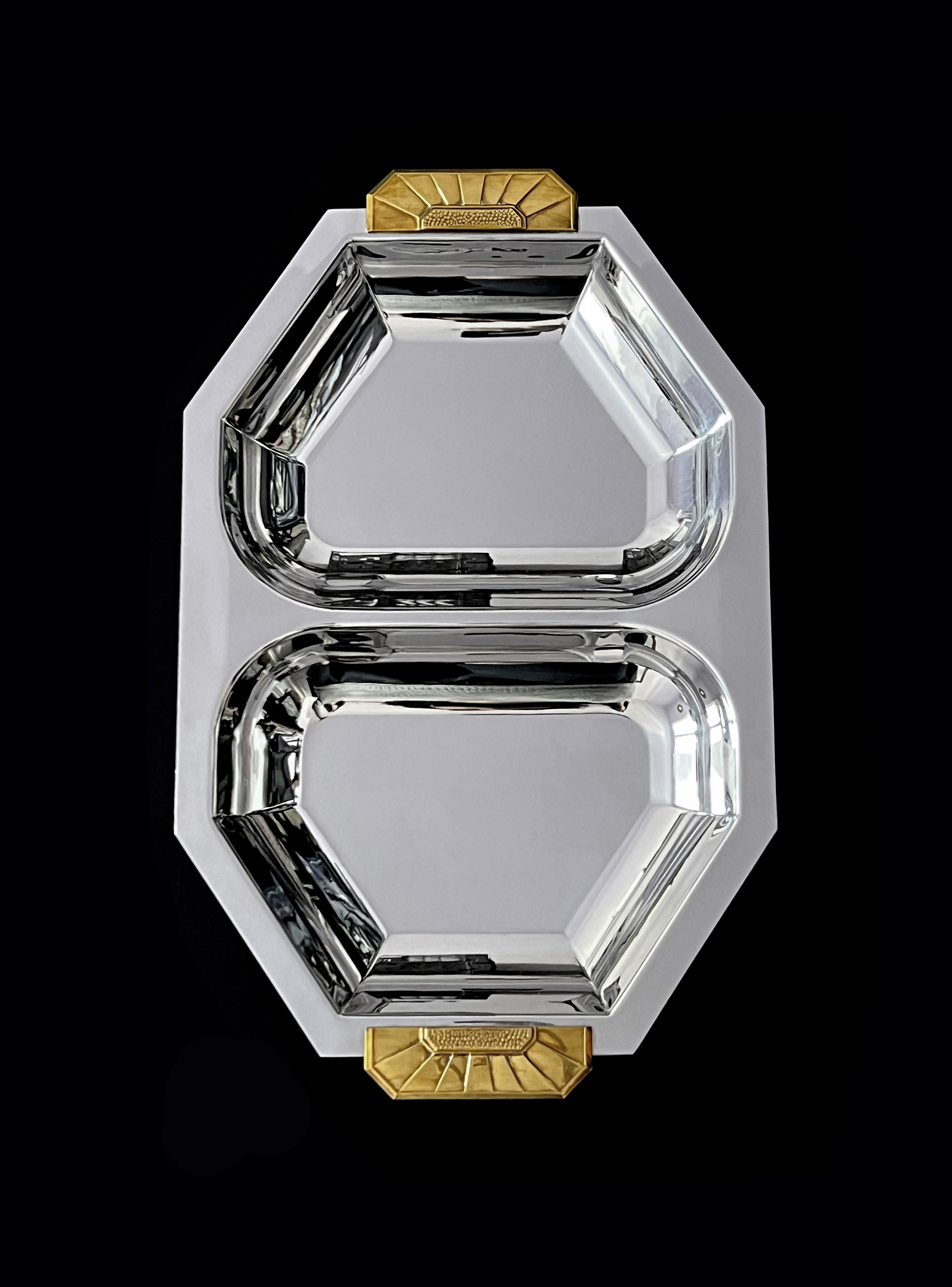 Plat à légumes divisé