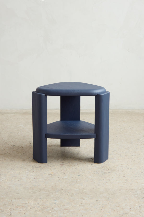 Decker Side Table — side angle