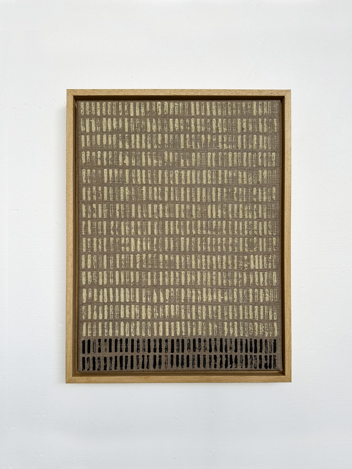 'Buff Black - Reversed Turf' Painting by Roi Elmaliah | The Oblist