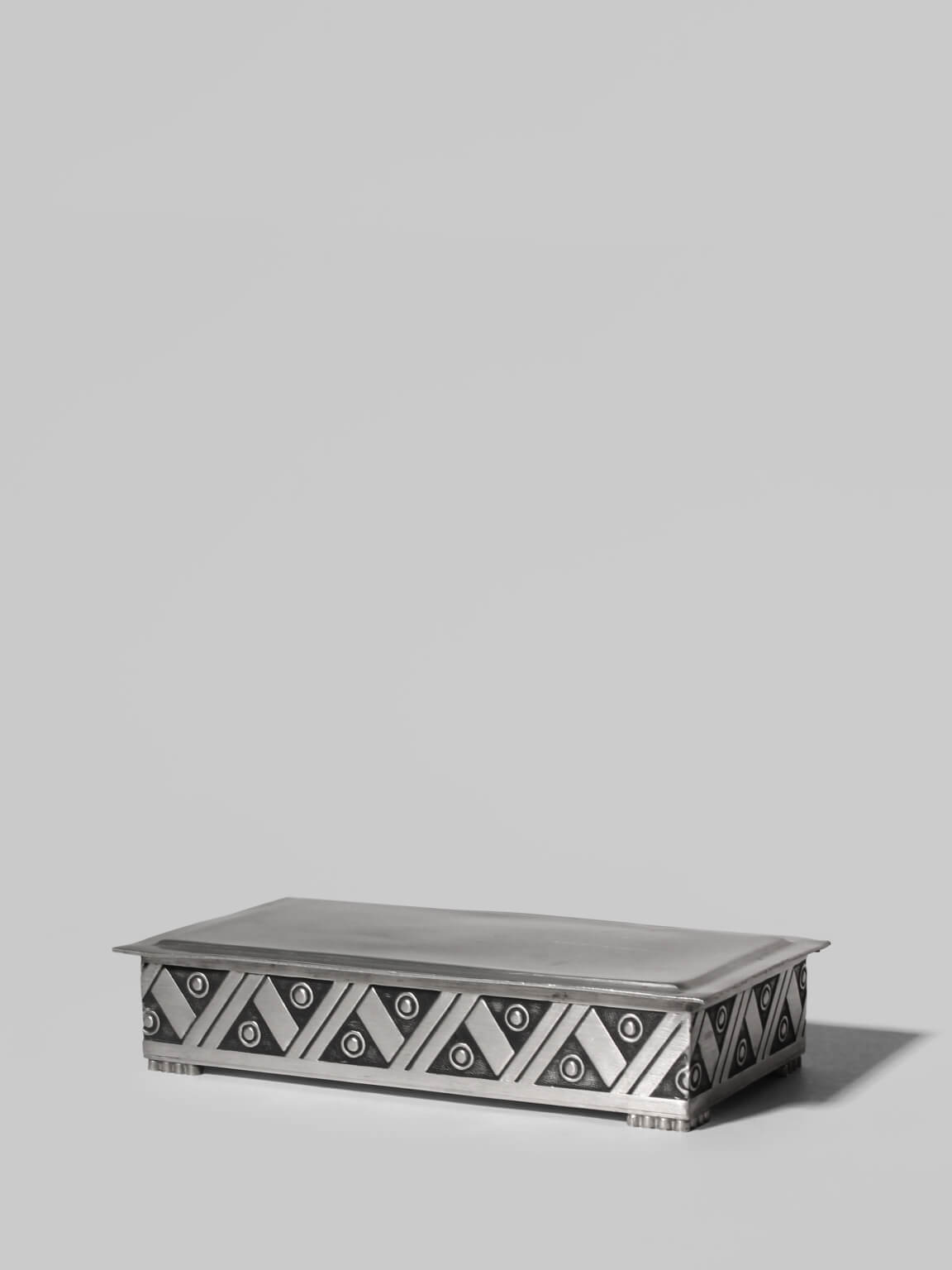 Pewter Trinket Box, Norway, 1940s by Vintage Stories | The Oblist