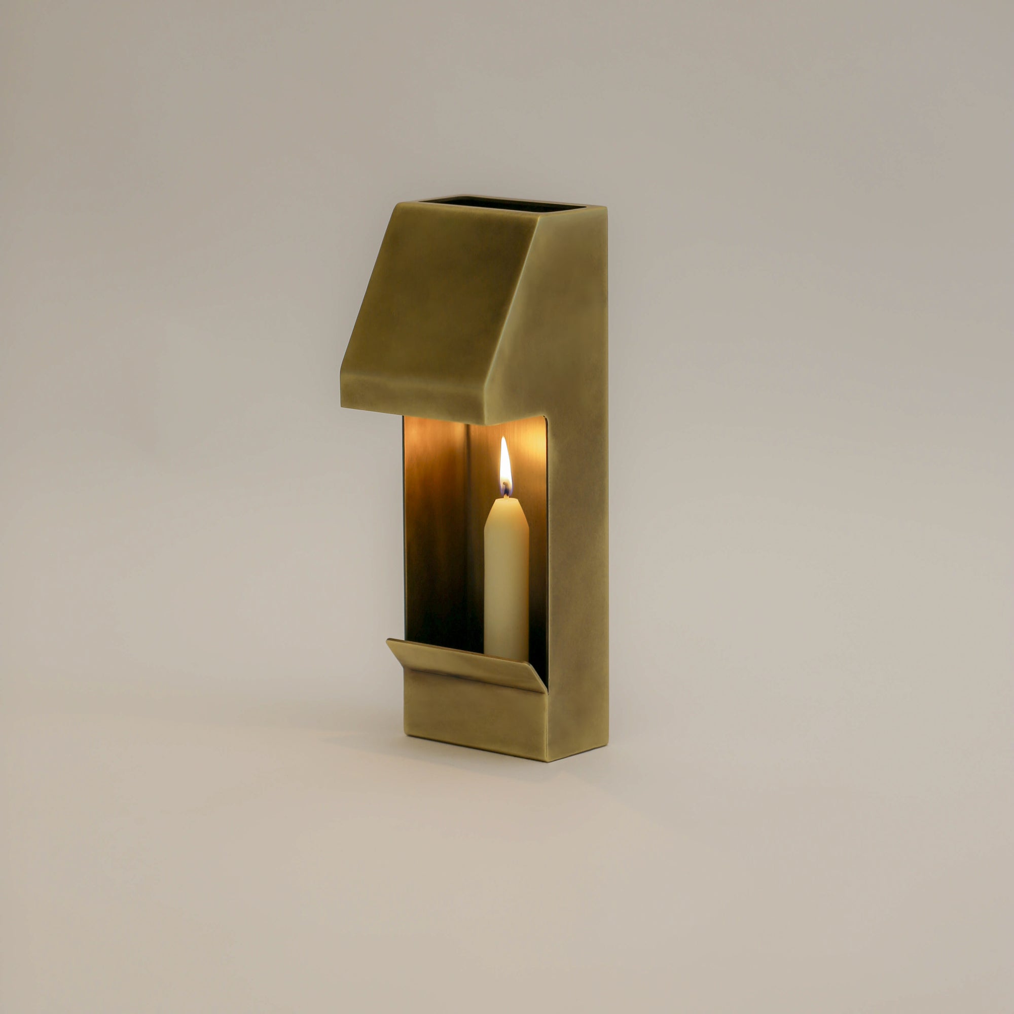 Egress Sconce in Brass by PARCTA | The Oblist