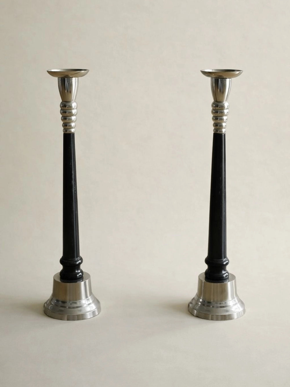 Vintage Candle Holders in Metal - 1930s Dutch Collection by Blisse | The Oblist