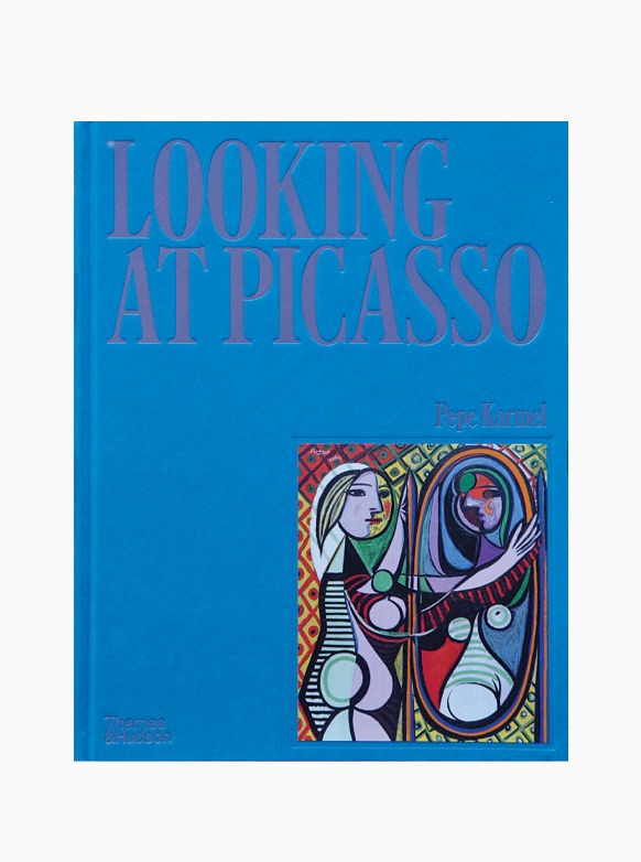 Colorful abstract painting by Picasso featuring vibrant geometric shapes and bold lines