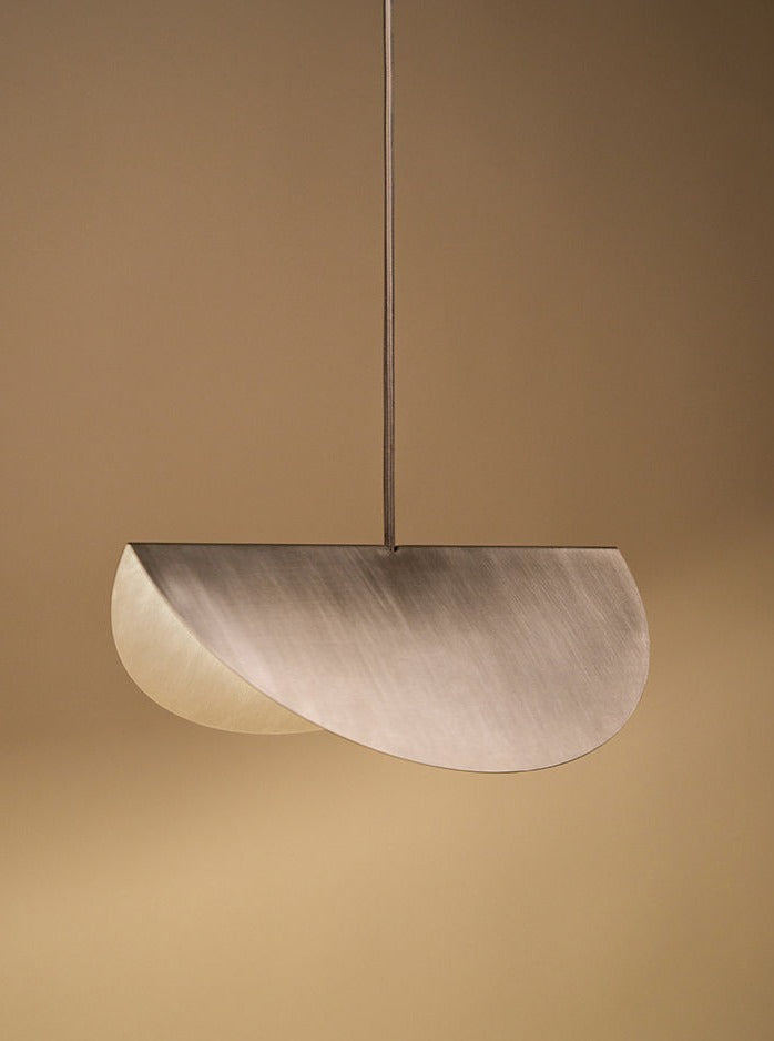 Hanging Lamp # 1 with antique bronze finish and crystal accents