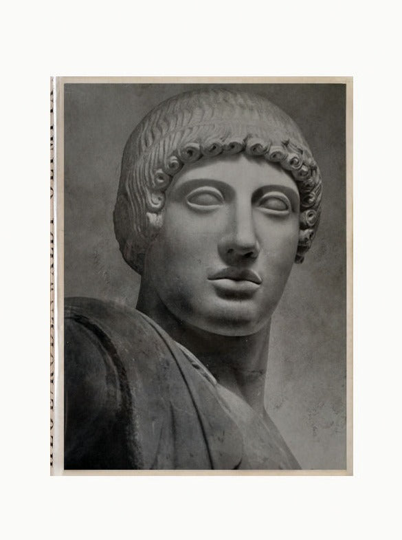 Olympia sculpture by Walter Hege and Gerhart Rodenwaldt, front view with intricate details