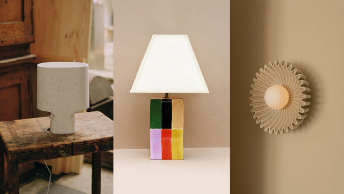 Ceramic lighting for living room