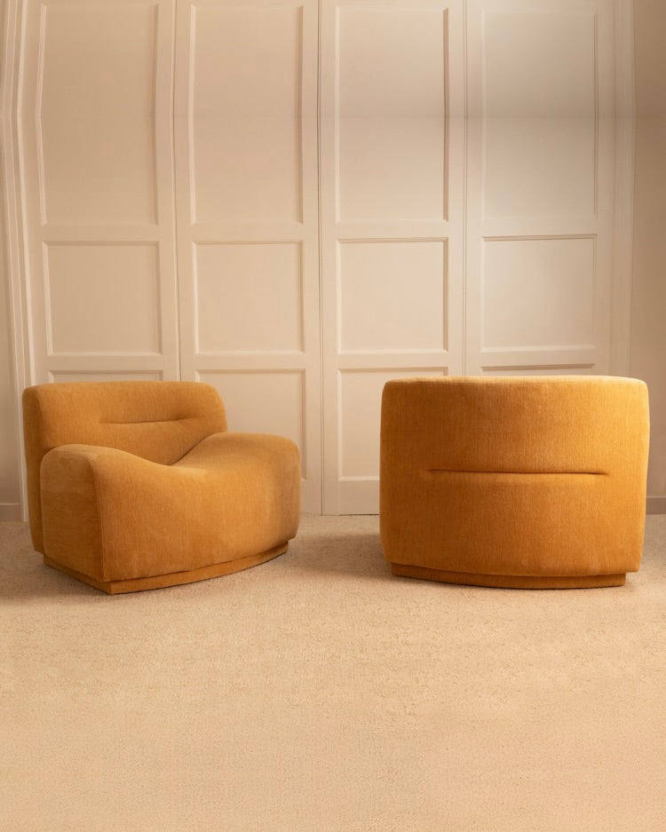Wavy Armchairs - Italian 1970s