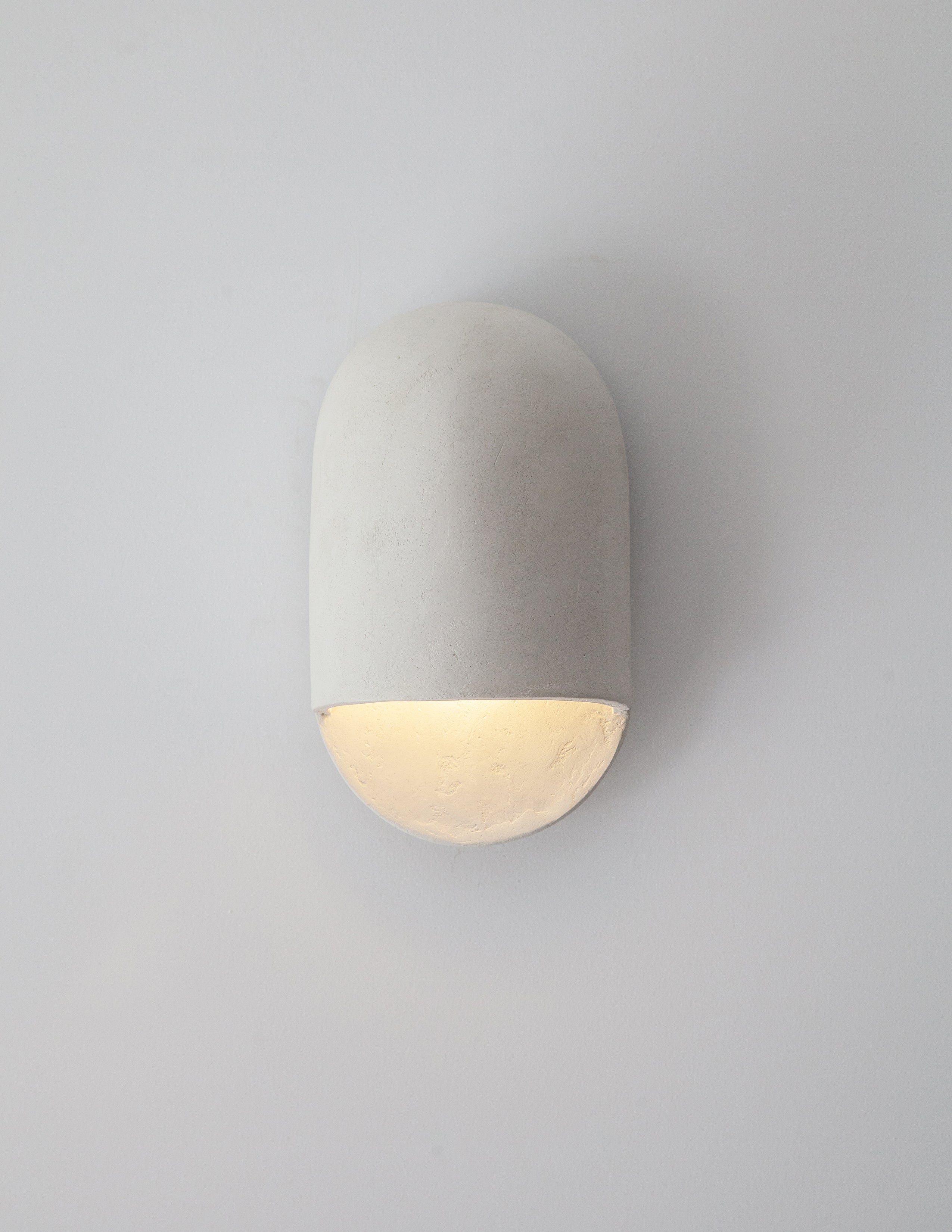 Tera Sconce Lime Plaster — view 10