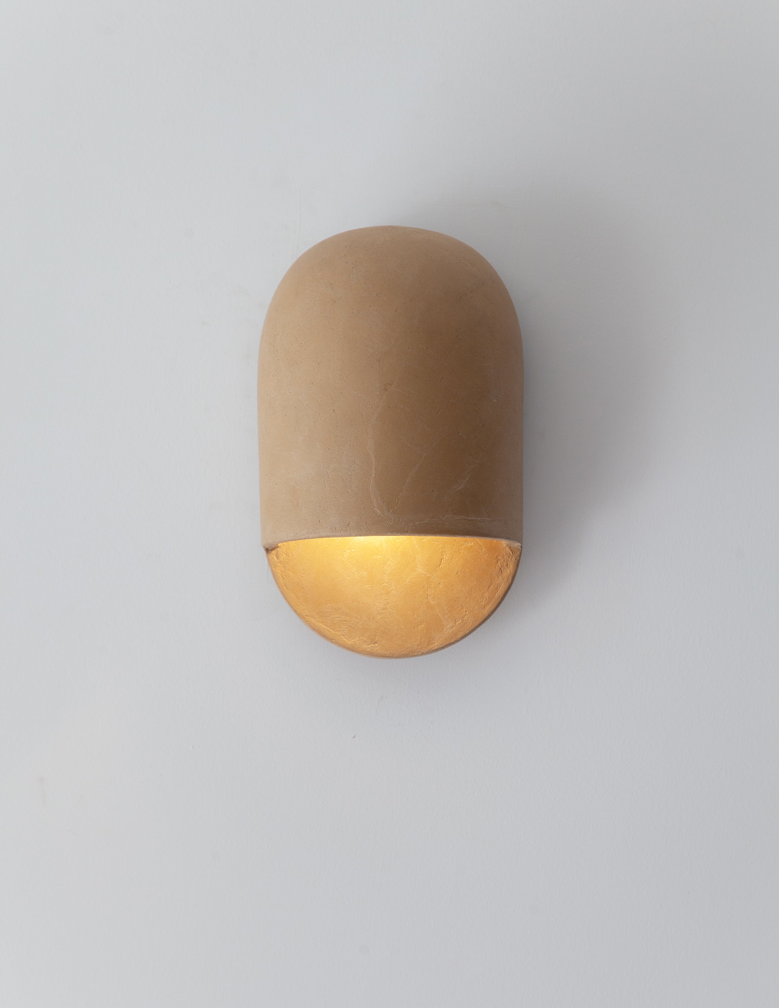 Tera Sconce Lime Plaster — view 11