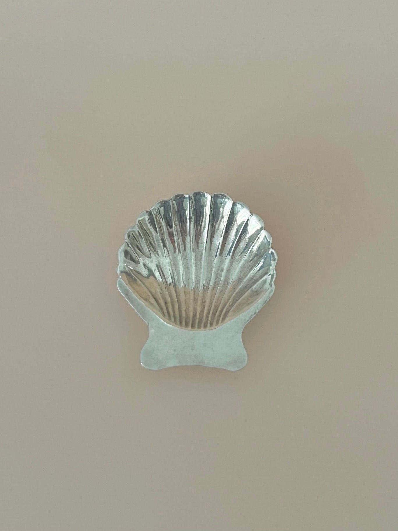 Four Sterling Silver Aperitif Plates