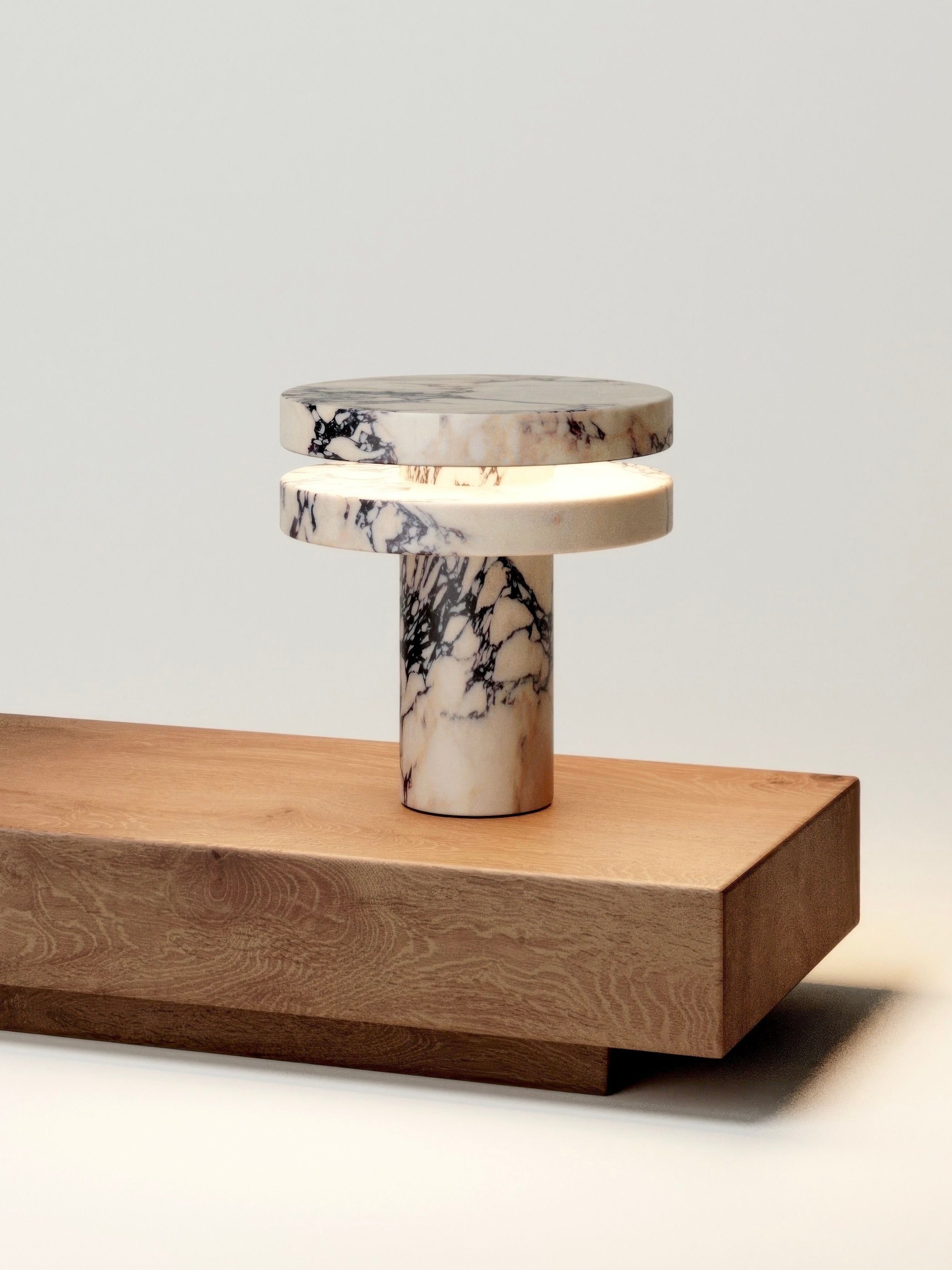 Lampe de table en marbre 'M_014'
