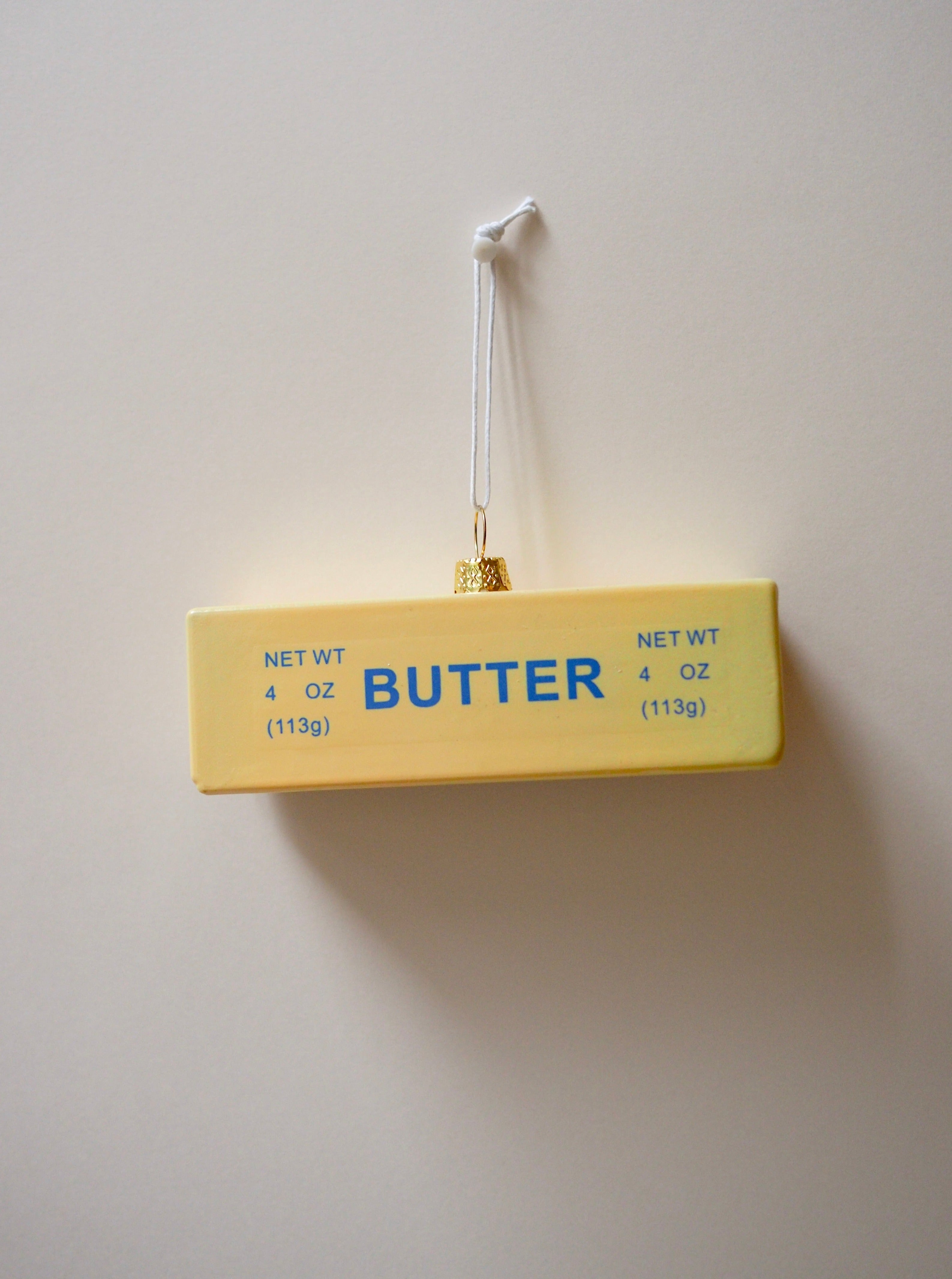 Stick Of Butter Holiday Ornament