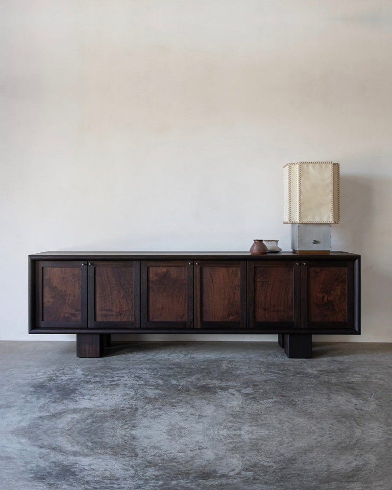 Elwha Cabinet by fern | The Oblist — handcrafted dark wood sideboard