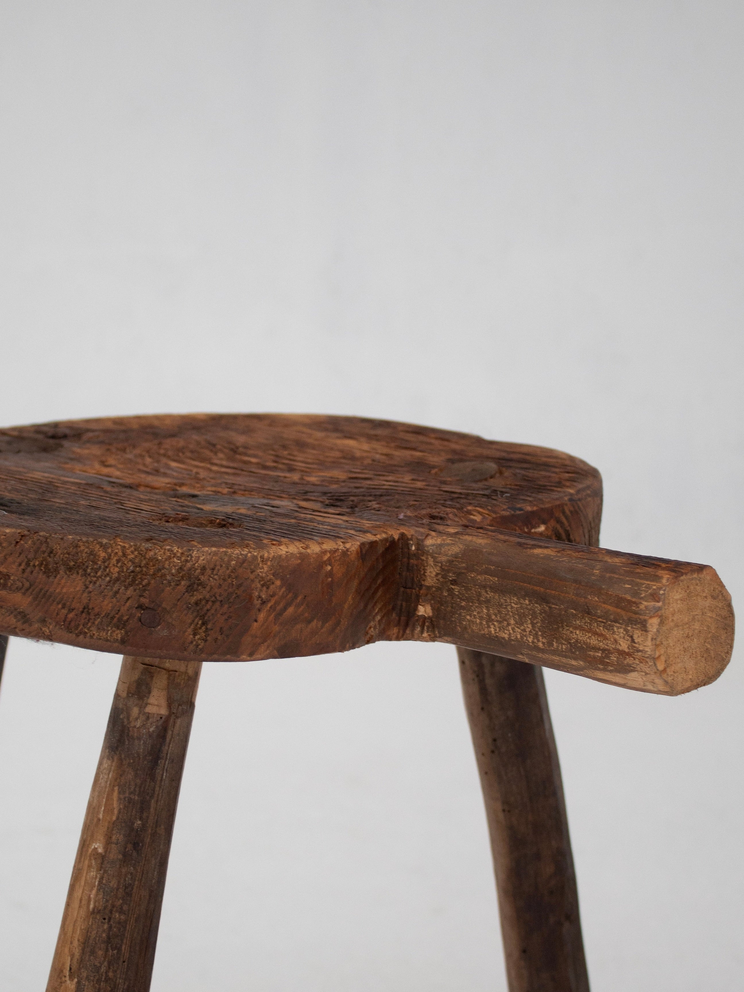 Rustic Antique Wooden Stools