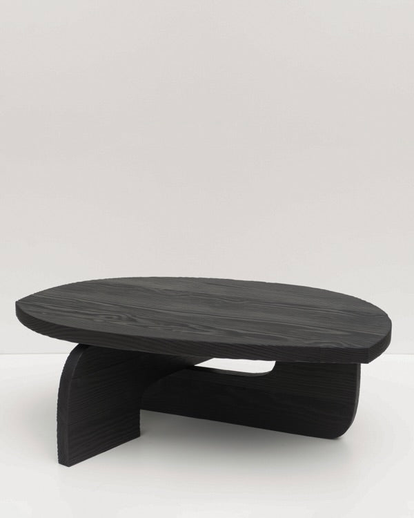 REEF V3 Coffee Table in Charred Wood