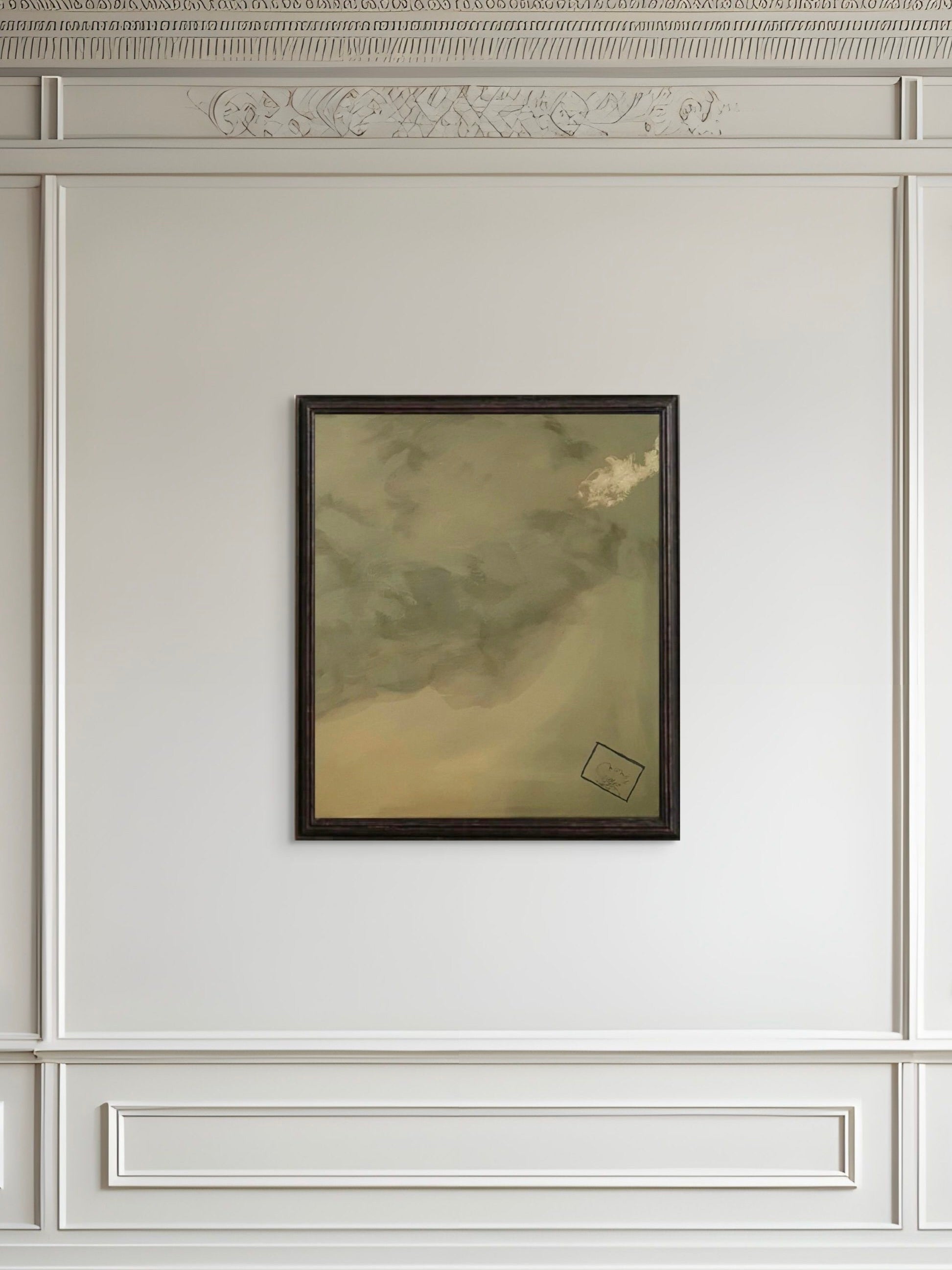 "Ode to Leonardo" Painting