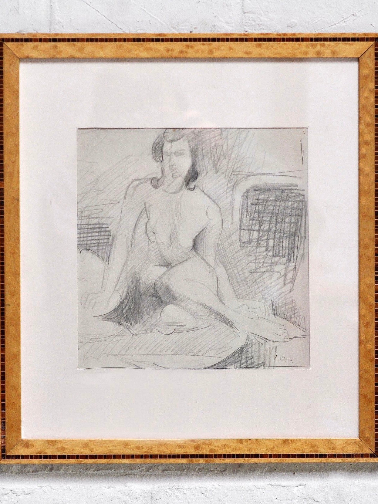 André Lhote (1885 - 1962) Drawing in Pencil