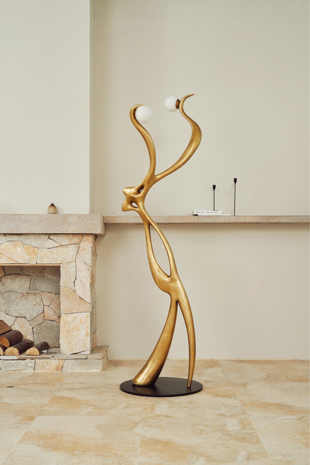 Sculptural Floor Lamp - Collection X Elfe