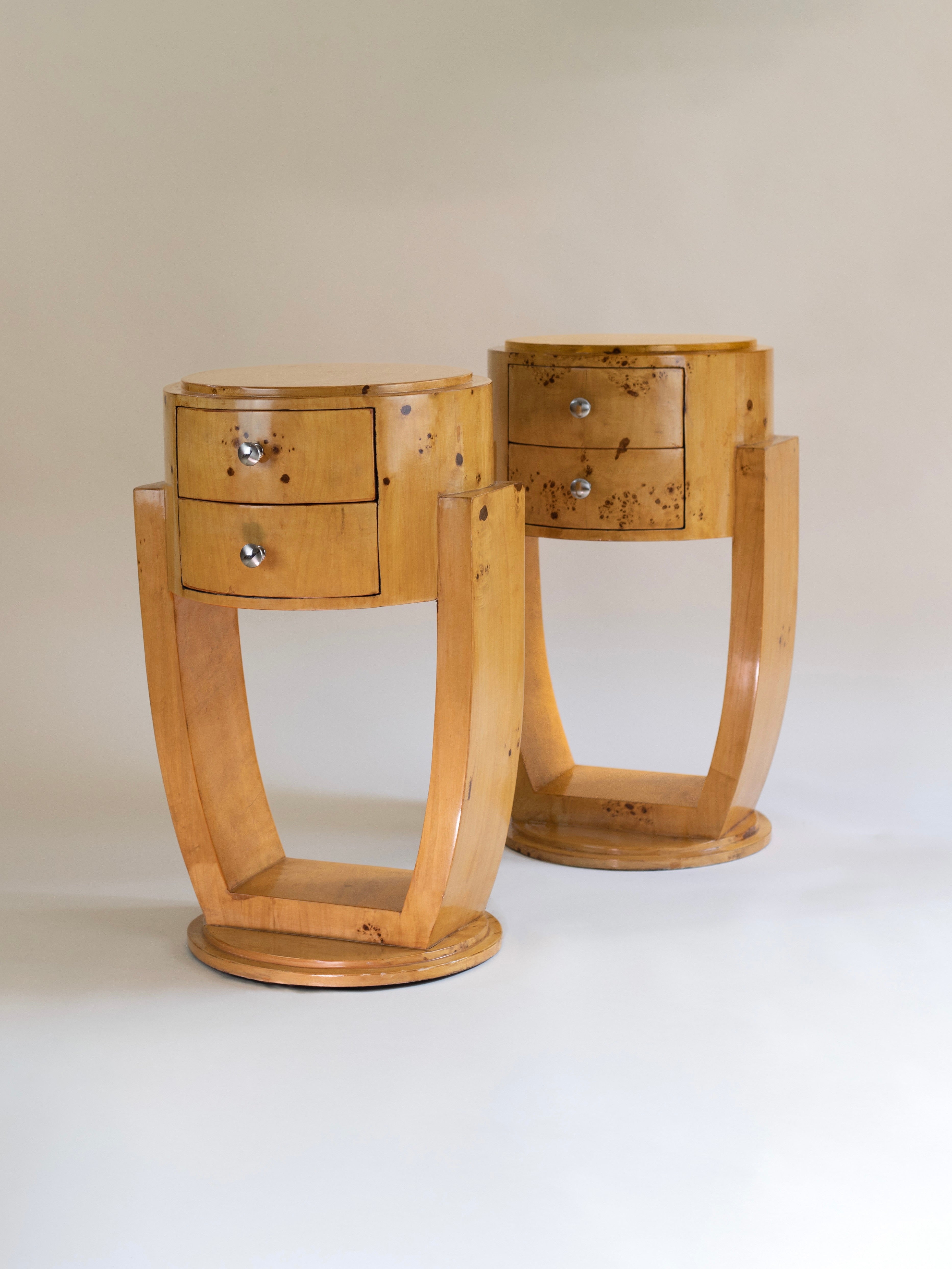 Table de chevet "Guillemets"