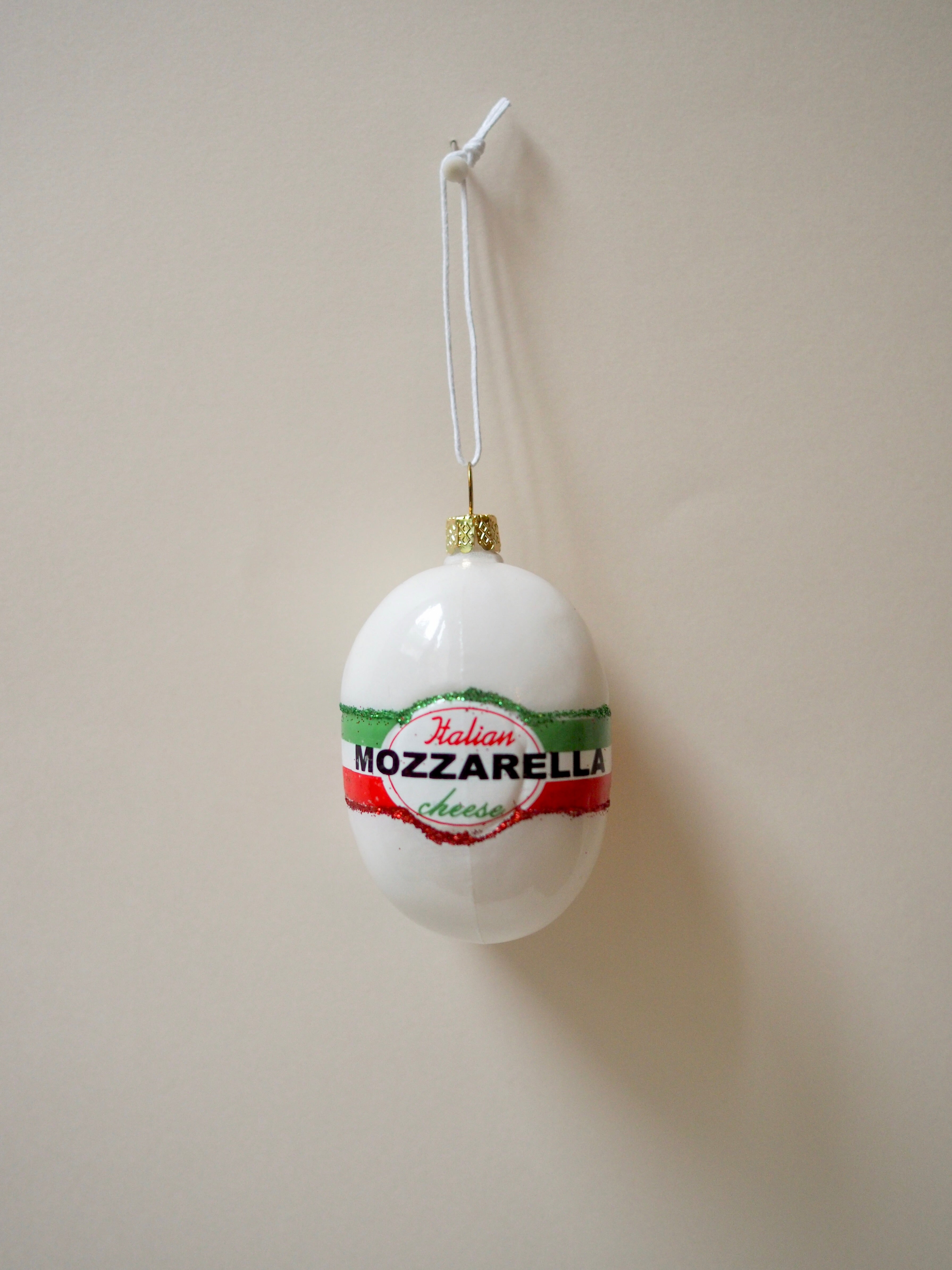 Italian Mozzarella Holiday Ornament