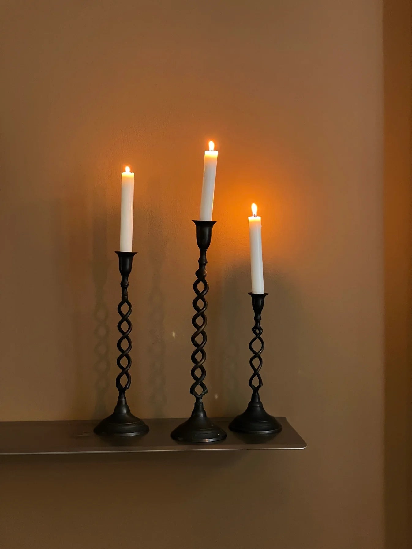 Twisted Candleholders