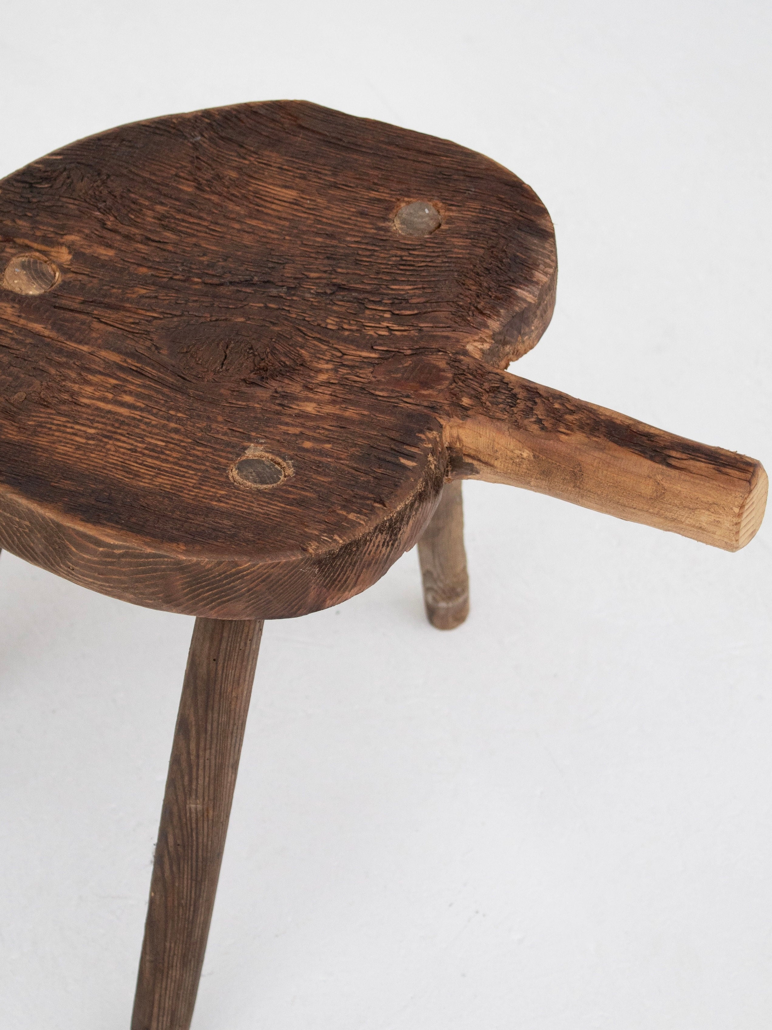Rustic Antique Wooden Stools