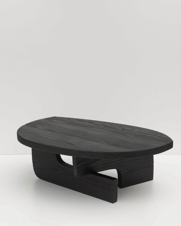 REEF V3 Coffee Table in Charred Wood