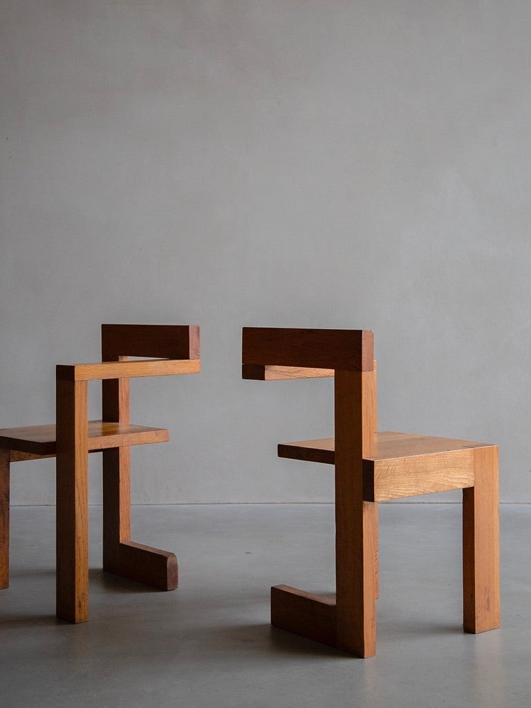 Manner Of Gerrit Rietveld - Steltman Chair