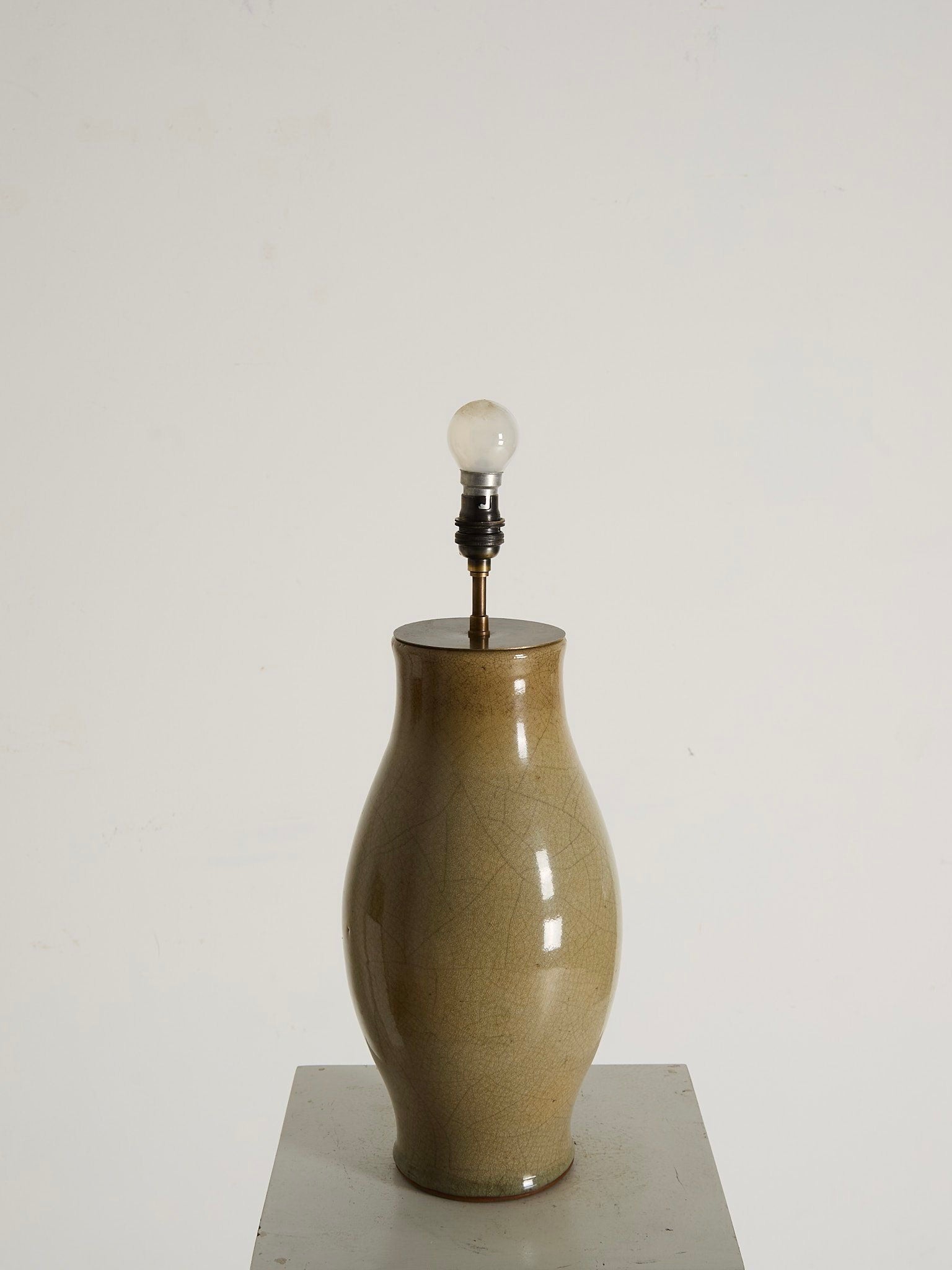 'Craquelure' Porcelain Lamp