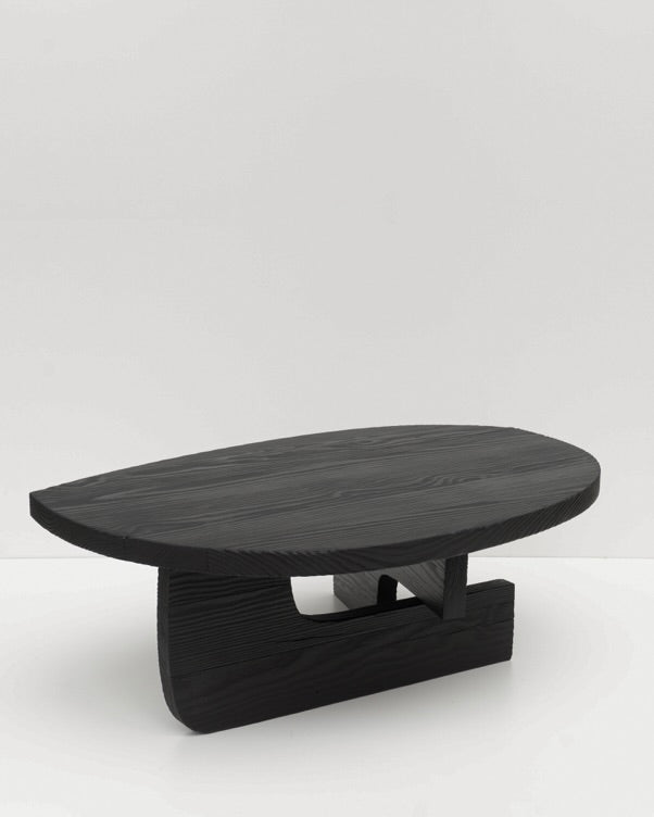 REEF V3 Coffee Table in Charred Wood