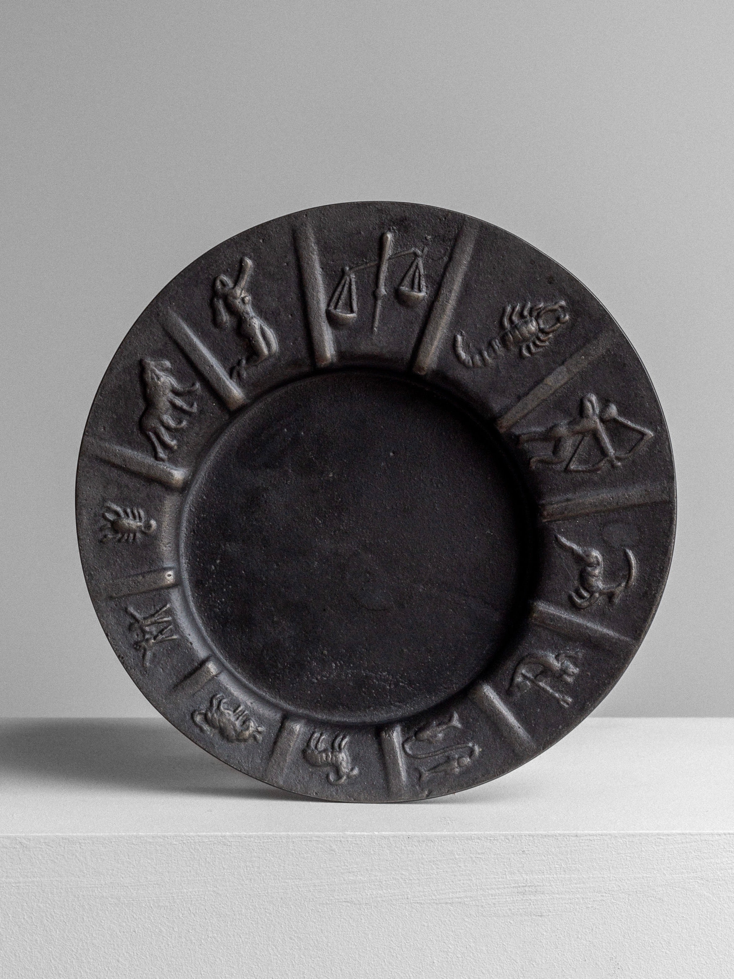 Cast Iron Zodiac Dish