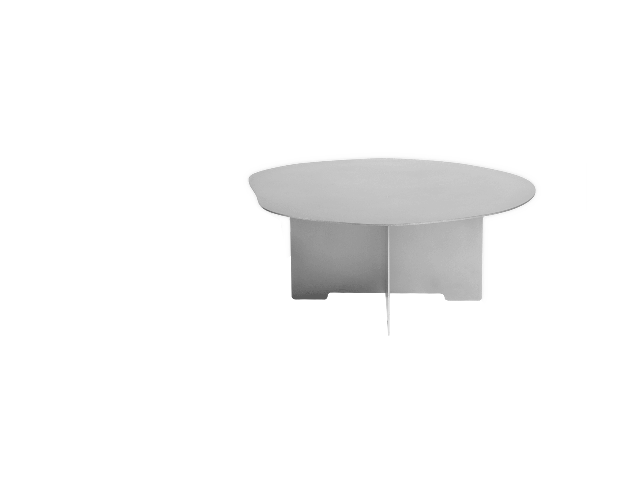 Coffee Table - 1.0 - Stainless Steel — additional view