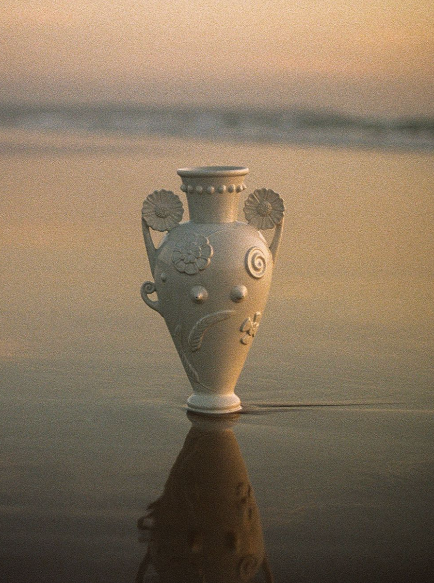 Amphora Vase · Sand Sandstorm Amphora Vase – Clementine Home Floral Gift