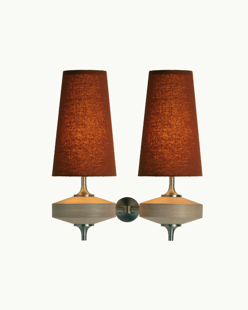 Hour Rho Twin Wall Light