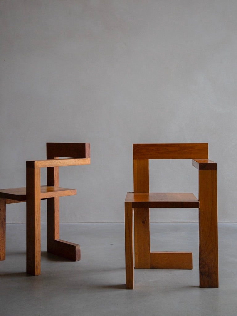 Manner Of Gerrit Rietveld - Steltman Chair