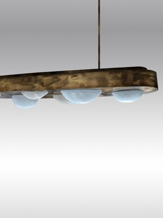 'Bubbles Curved' Chandelier