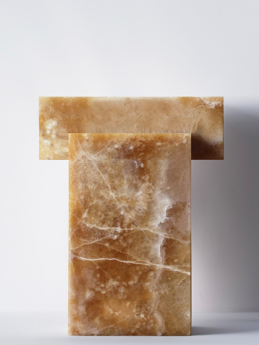 Gaia Honey Onyx - Marble Coffee Table