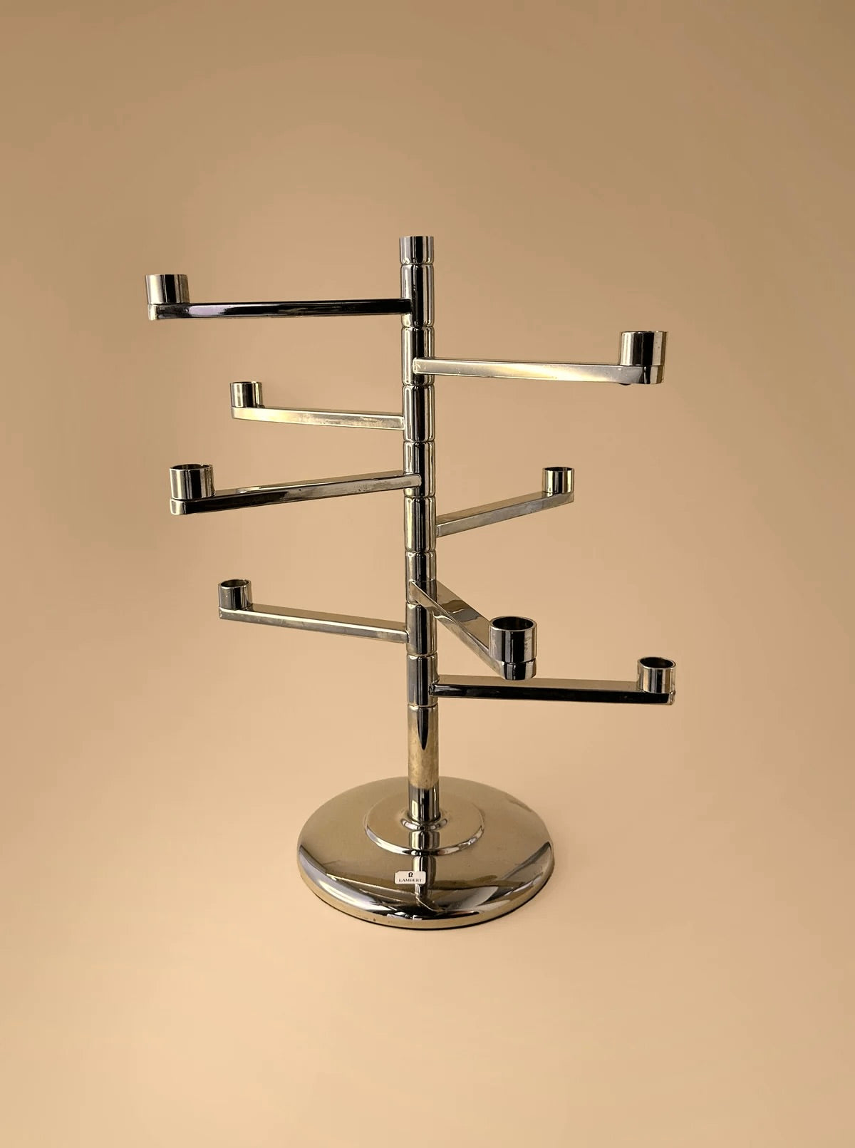 Silver-plated Candelabra by Lambert 80s