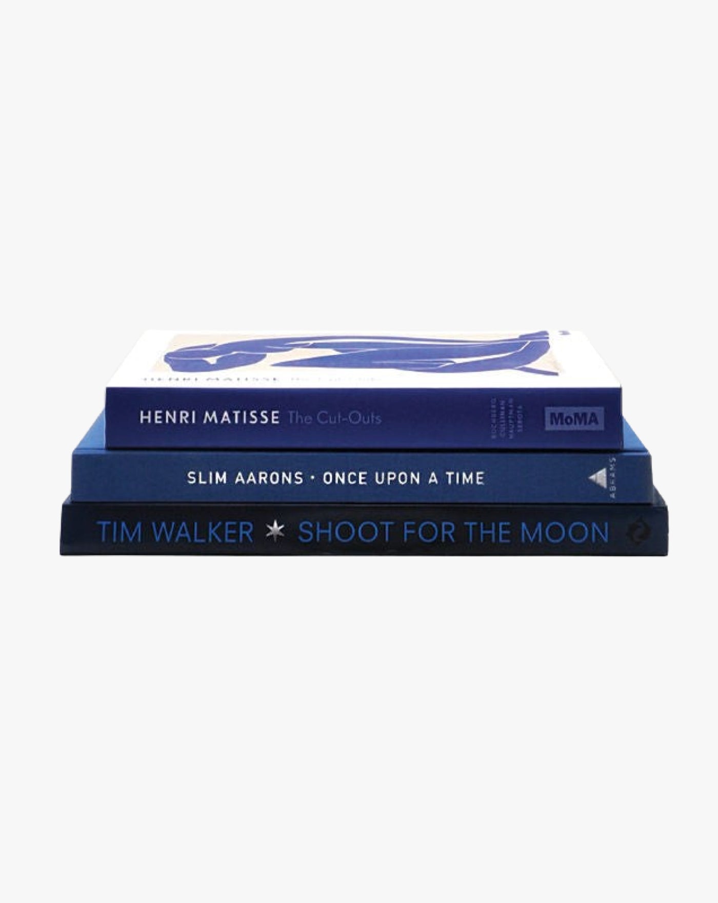 Set of 3 Art and Photography Book - The Blue Stack