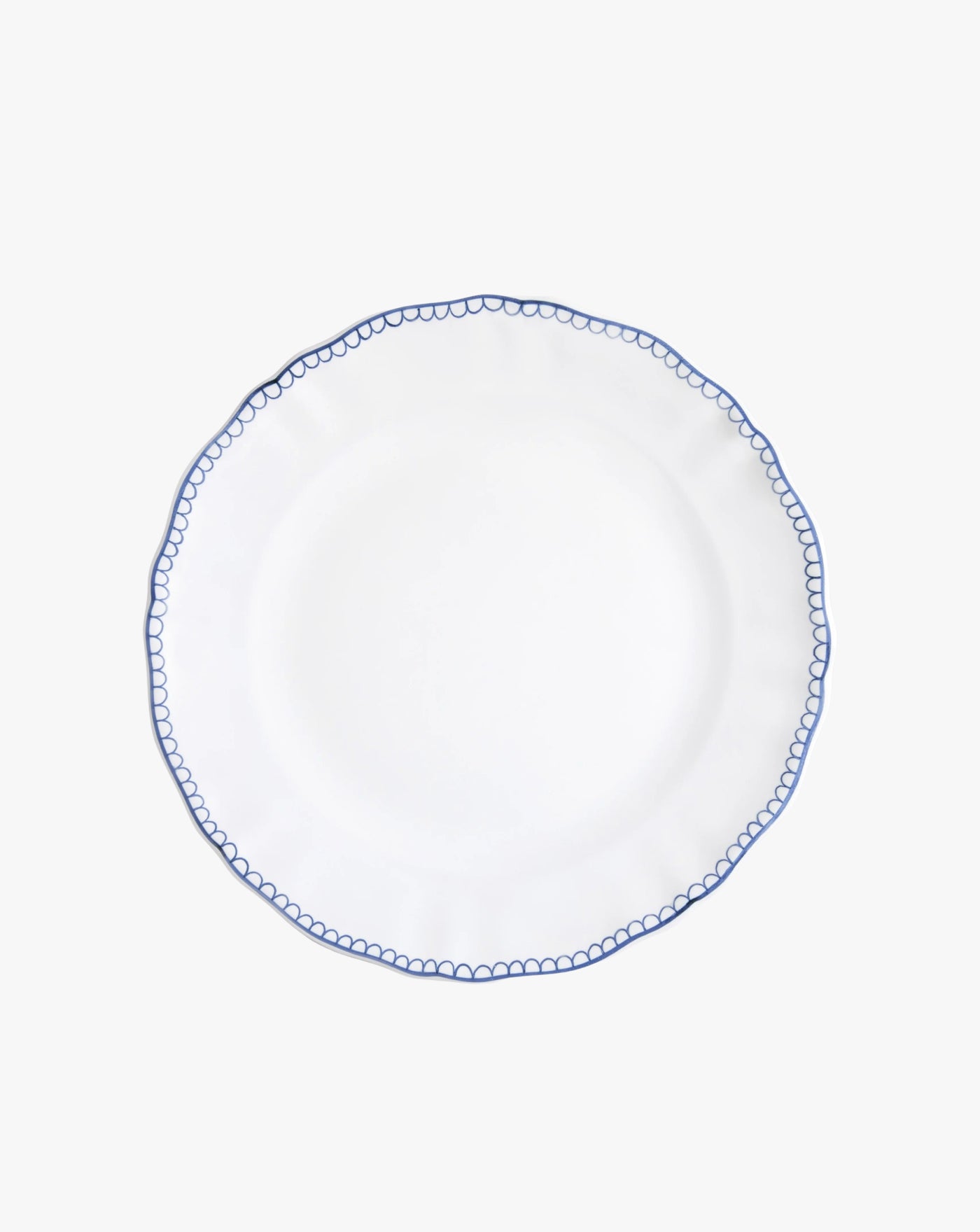 Dinner Plates Bouclette Dinner Plate Blue Z.d.G. by Zoe de Givenchy