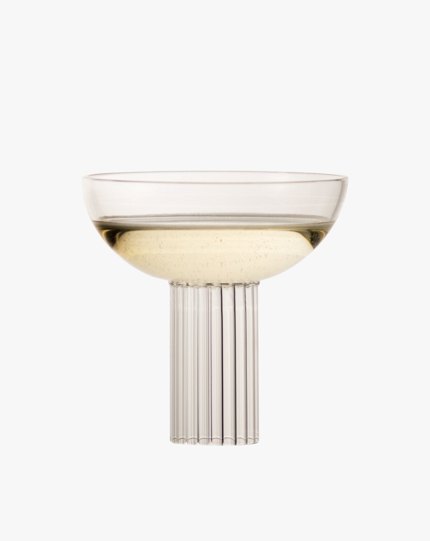 Champagne Coupe & Flute CALICI MILANESI — coupe glass Agustina Bottoni
