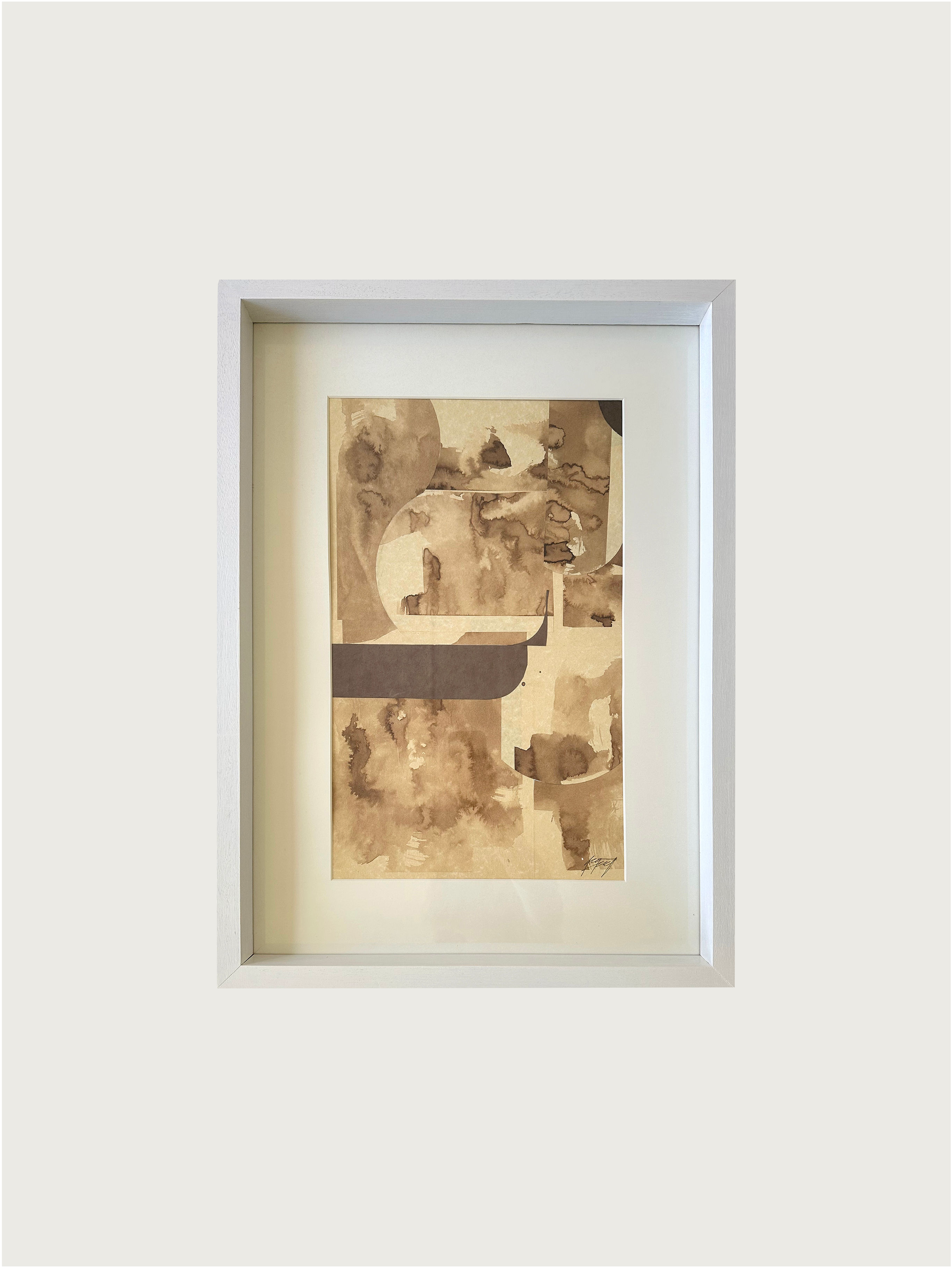 'Collage Pergamino' Painting