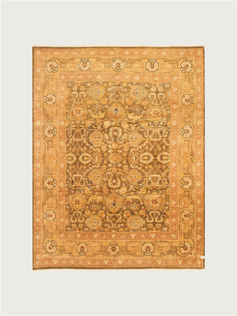 Chobi Rug in Hymn 244 x 315 cm by catalog:three | The Oblist — handmade wool, warm gold tones