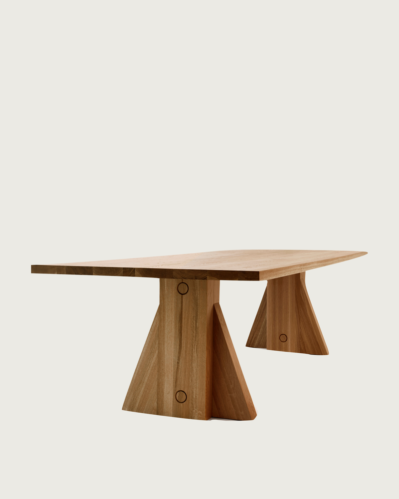 Elmyr Dining Table by ARCHIVISM | The Oblist — handcrafted wood design