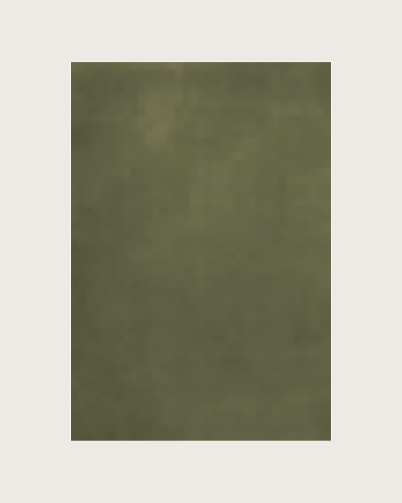 'Solid Wool' Handwoven Rug, Capulet Olive